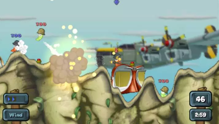 Worms Open Warfare 2 - PSP
