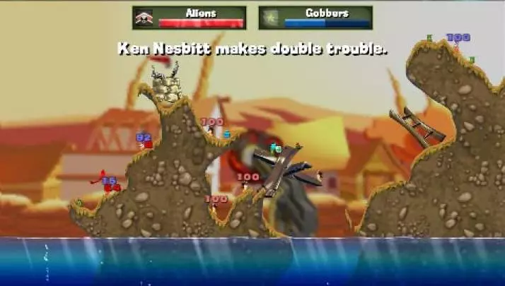 Worms Open Warfare 2 - PSP