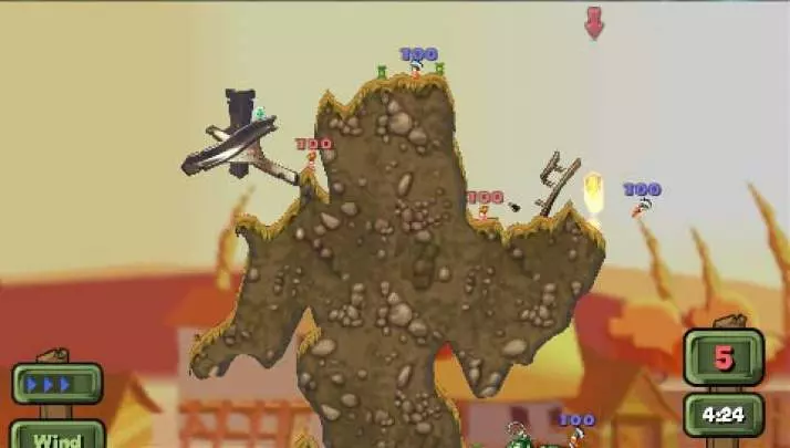 Worms Open Warfare 2 - PSP