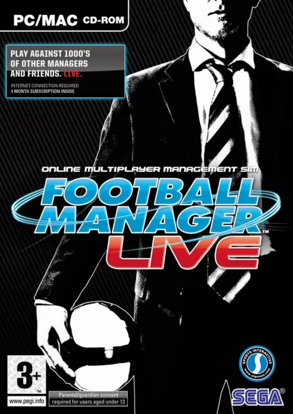 Carátula de Football Manager Live