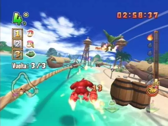 Donkey Kong Jet Race - Wii