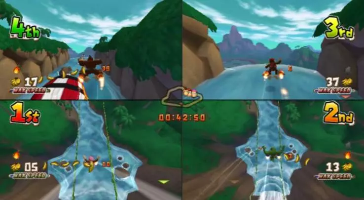 Donkey Kong Jet Race - Wii