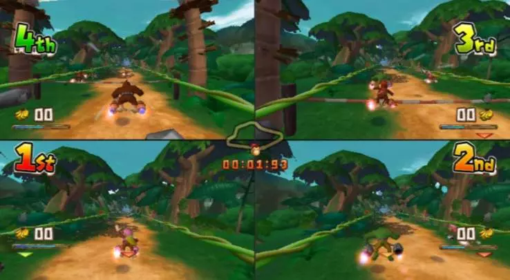 Donkey Kong Jet Race