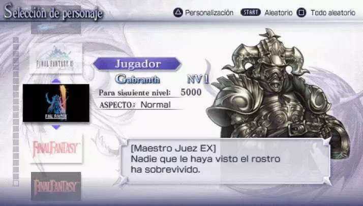 Dissidia: Final Fantasy