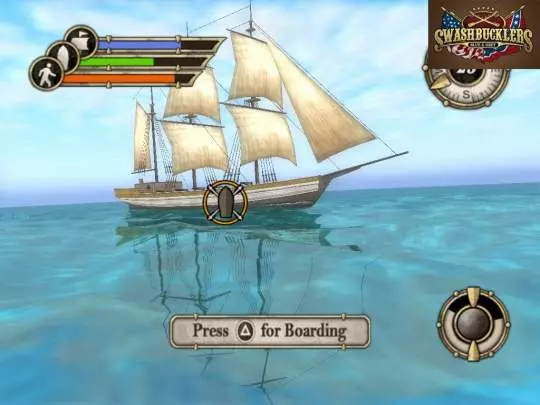 Swashbucklers Blue & Grey - PS2