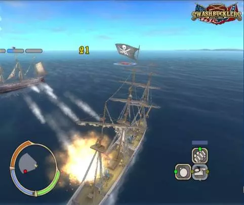 Swashbucklers Blue & Grey - PS2