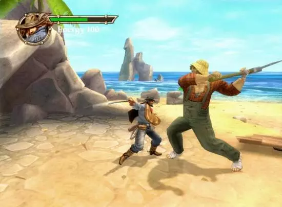 Swashbucklers Blue & Grey - PS2