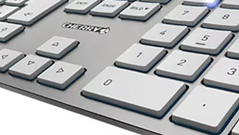 El KC 6000 SLIM es el teclado de 15 mm de grosor de Cherry