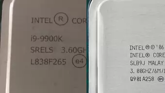 Se compra un Intel i9-9900K y le envían un Core 2 Duo