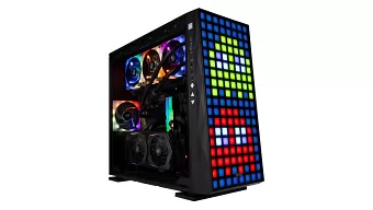 ¿Para qué usarías la pantalla delantera de esta torre de In Win?