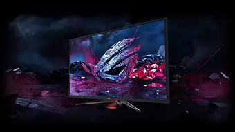 El enorme monitor XG438Q con HDR de Asus detalla sus especificaciones