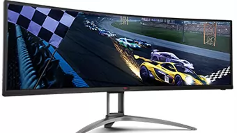 Este monitor de AOC es exageradamente ancho, con 5120x1440