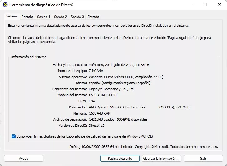 Cómo saber las características técnicas de tu PC o Mac: procesador, RAM, gráficos...