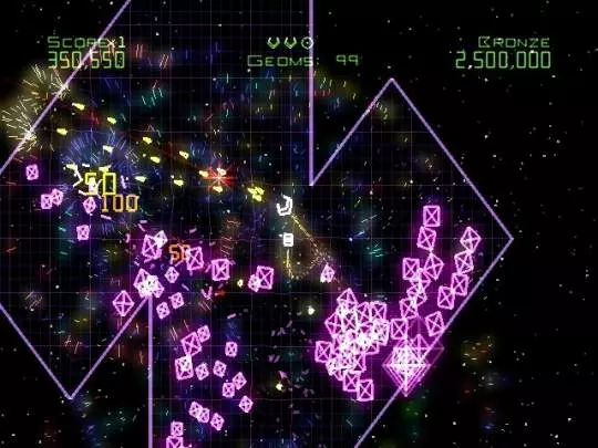 Geometry Wars Galaxies - Wii