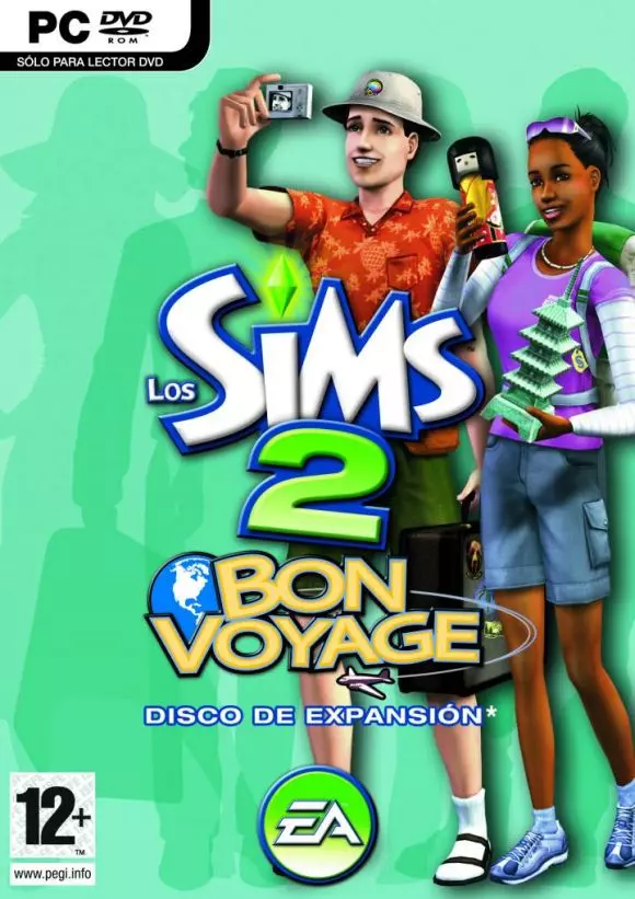 Carátula de Los Sims 2: Bon Voyage