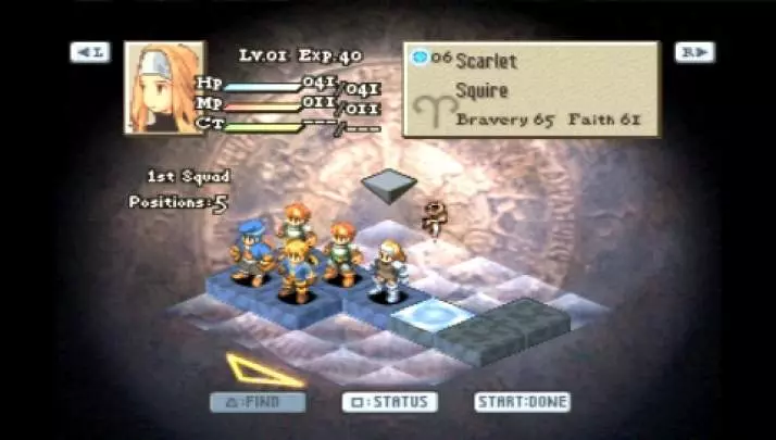 FF Tactics War of Lions - PSP
