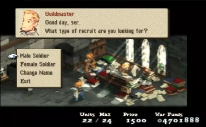 FF Tactics War of Lions