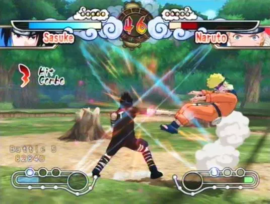 Naruto Clash of Ninja Revolution - Wii