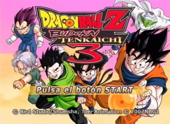 DBZ Budokai Tenkaichi 3 - PS2