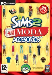 Carátula de Los Sims 2 H&M Moda Accesorios - PC