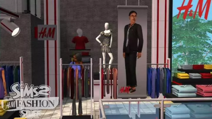 Los Sims 2 H&M Moda Accesorios