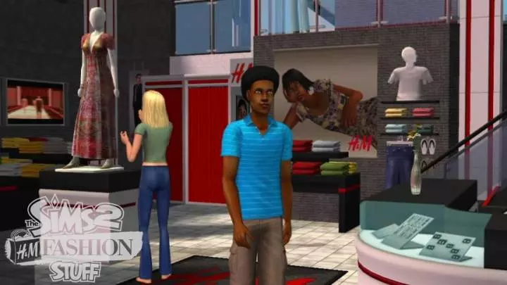 Los Sims 2 H&M Moda Accesorios