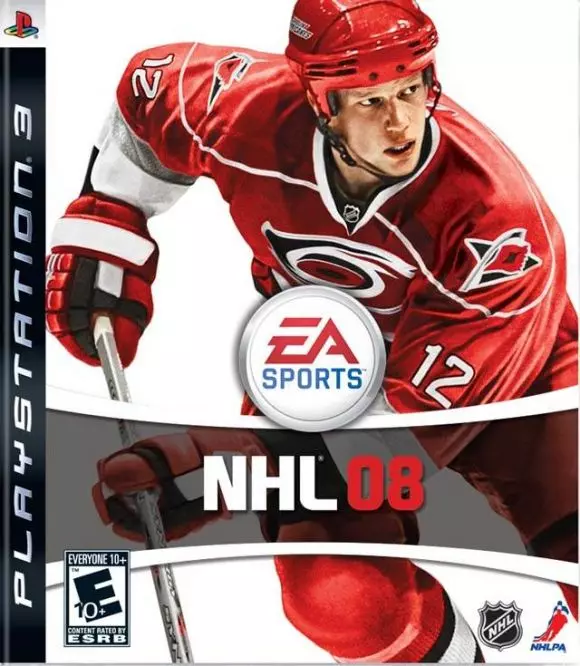Carátula de NHL 08