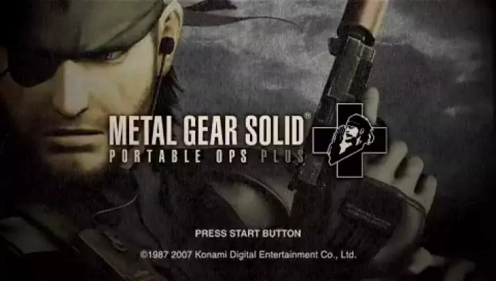 Metal Gear Solid Portable Ops Plus - PSP