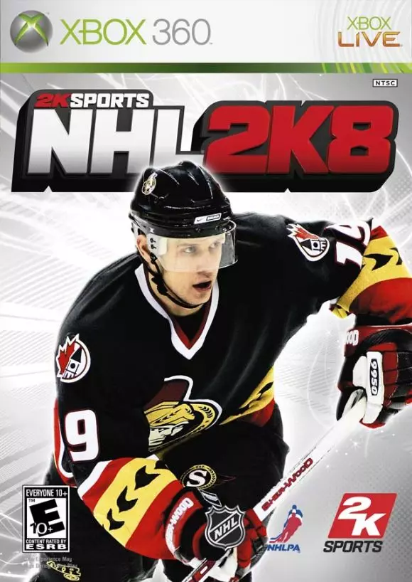 Carátula de NHL 2K8