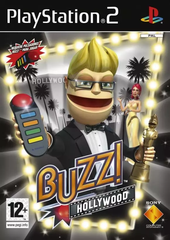 Carátula de Buzz! The Hollywood Quiz
