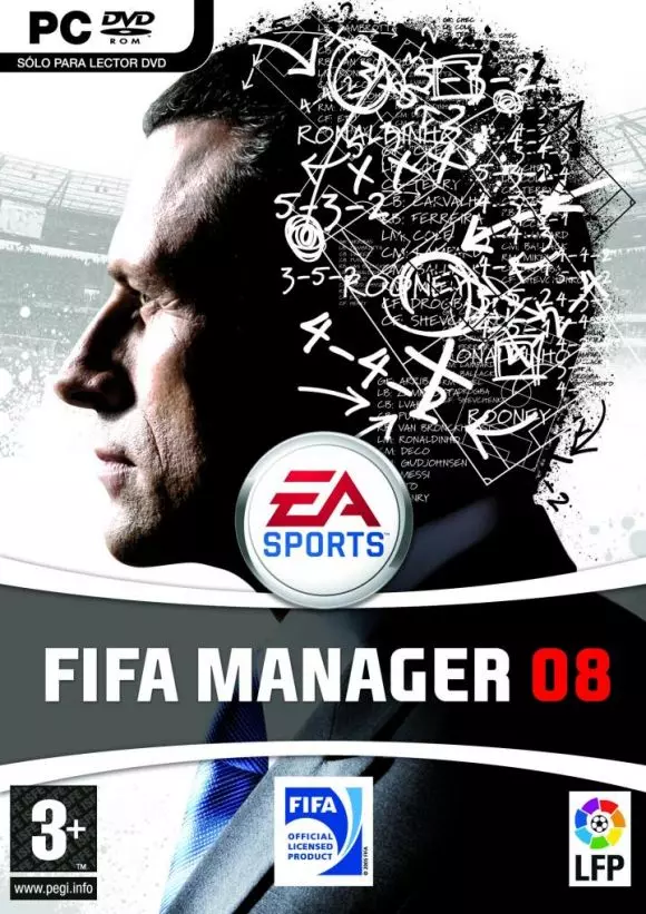 Carátula de FIFA Manager 08