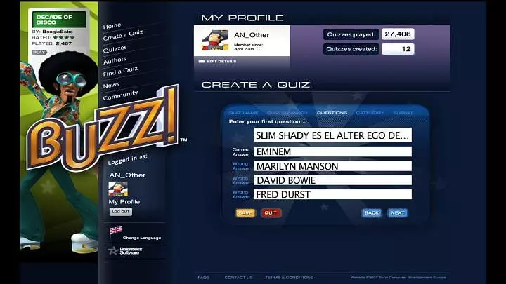 Buzz! Canal Multiconcurso - PS3