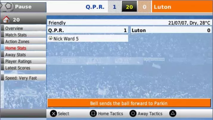 Football Manager 2008 - PSP