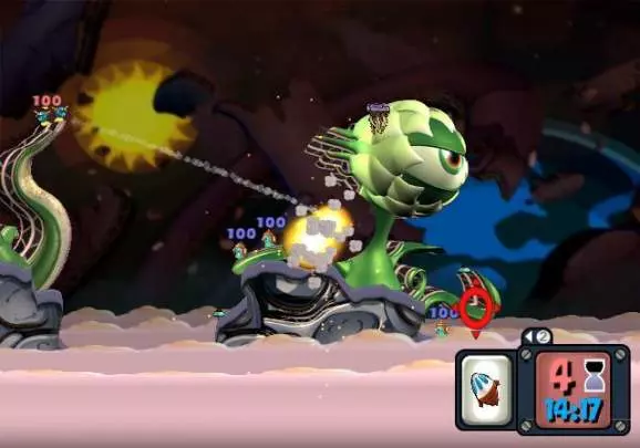 Worms Gusanodisea - Wii