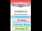 Practise English - Pantalla