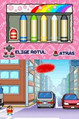 Shin Chan Flipa en Colores - DS