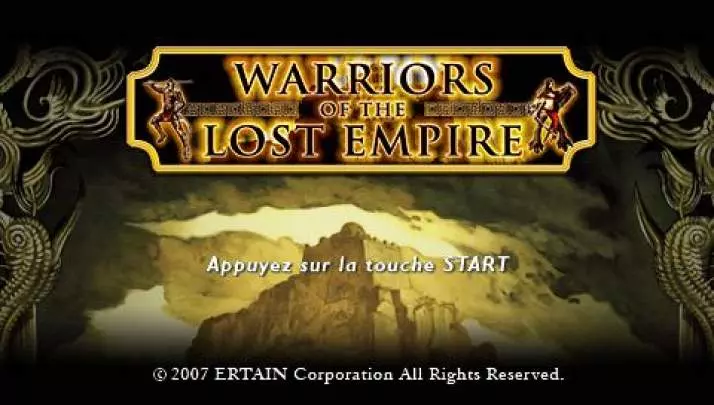 Warriors of the Lost Empire - PSP