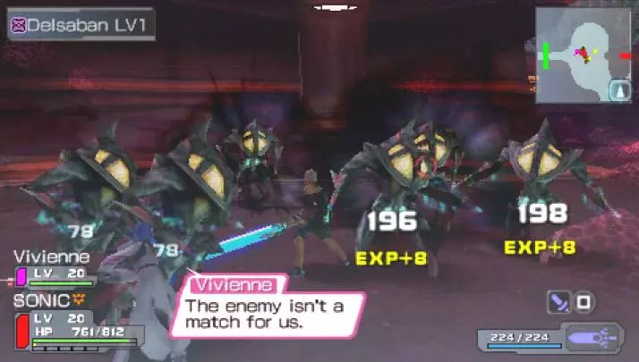 Phantasy Star Portable - PSP