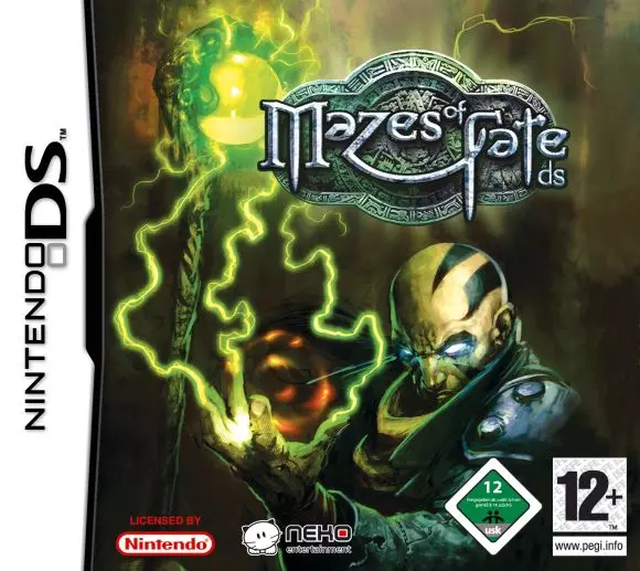 Carátula de Mazes of Fate DS