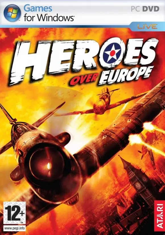 Carátula de Heroes Over Europe