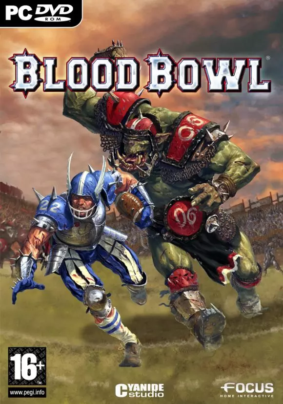 Carátula de Blood Bowl