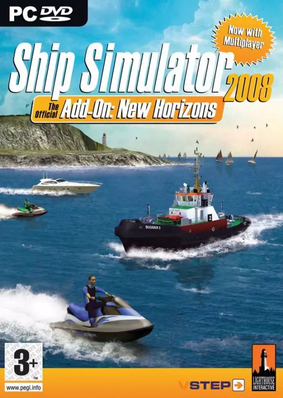 Carátula de Ship Simulator 2008: New Horizons