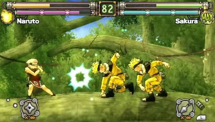 Naruto Ultimate Ninja Heroes 2 - PSP