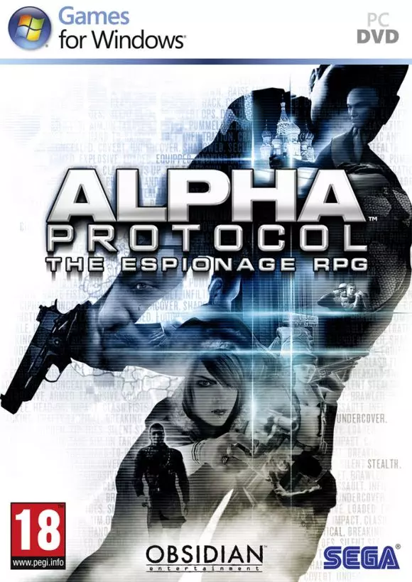 Carátula de Alpha Protocol
