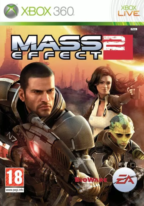 Carátula de Mass Effect 2