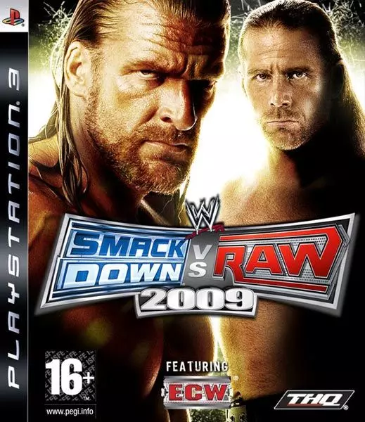 Carátula de WWE SmackDown vs. Raw 2009