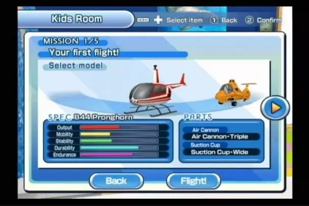 MiniCopter Adventure Flight - Wii