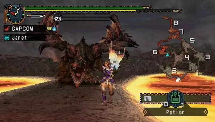 Monster Hunter Freedom Unite - PSP