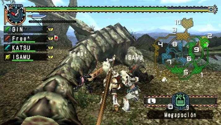 Monster Hunter Freedom Unite - PSP