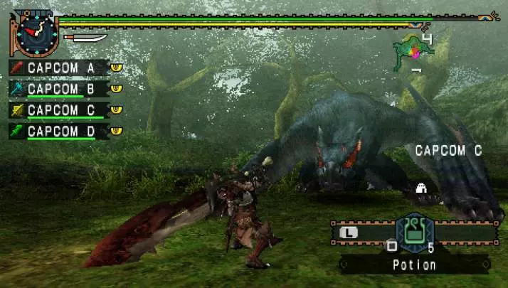 Monster Hunter Freedom Unite - PSP